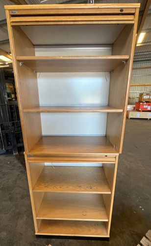 Tambour cupboard - tambour,