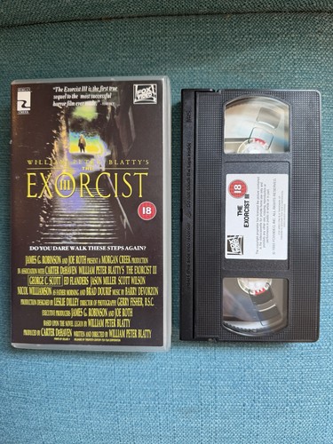 The exorcist iii vhs video - vhs,