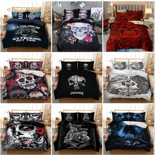 Gothic skull duvet - duvet, quilt