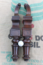 Carved reclaimed two wooden