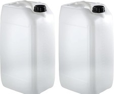 2x25l litre plastic water - 2x25l,