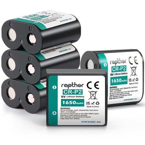 Lithium battery 6v - cr-p2,