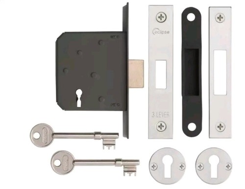 Eclipse chrome face lever - face,