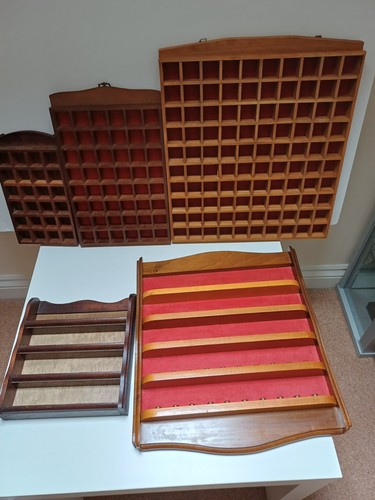 Thimble display cases - display, x5