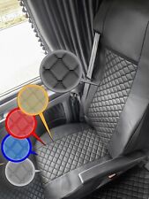 Truck Seat Covers Fits DAF XG XG+ Complete SET 1+1 Driver & Passenger Leather