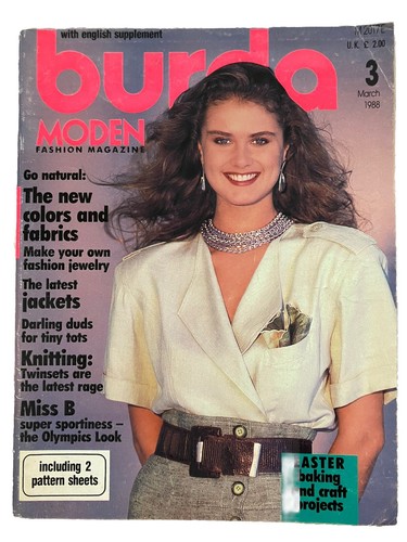 Burda sewing pattern magazine - burda,