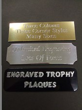 ENGRAVED SELF ADHESIVE TROPHY