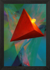 Ignis Framed Wall Art Poster Canvas Print Picture