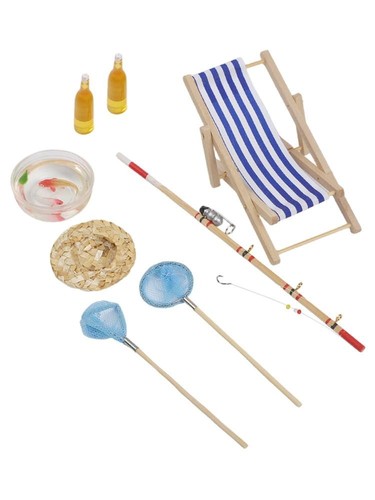 For diy miniature - miniature, fishing