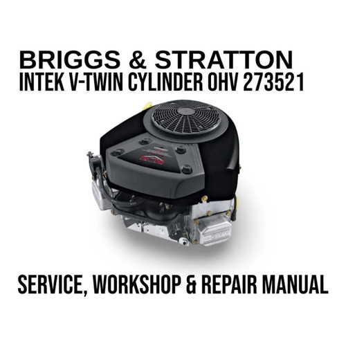 Briggs stratton intek v - &,