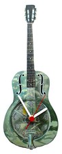 Dobro Guitar Clock -  Resonator Guitar Clock - Resonator Guitars - Dobros G10-C