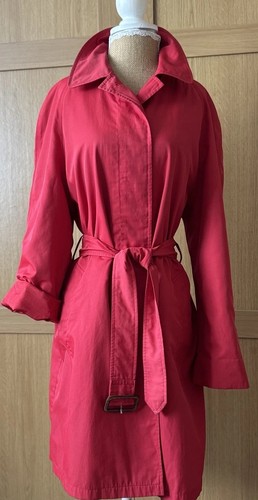Aquascutum red trench - aquascutum,