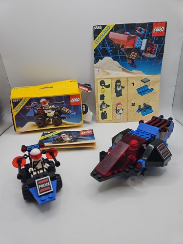 Vintage lego space police sets - space,