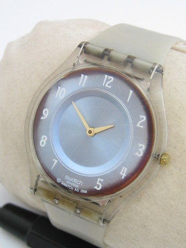 Swatch watch skin blue dial - watch,