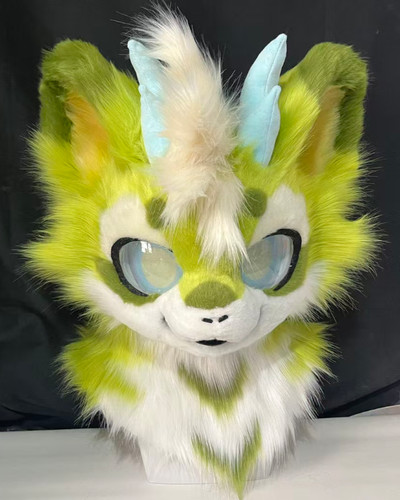 Fursuit long haired dog fox - dog,