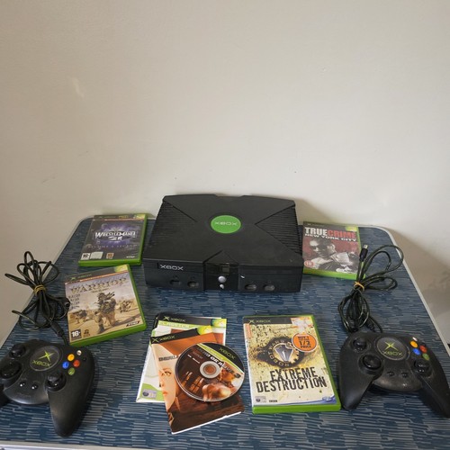 Original xbox console bundle - bundle, 2