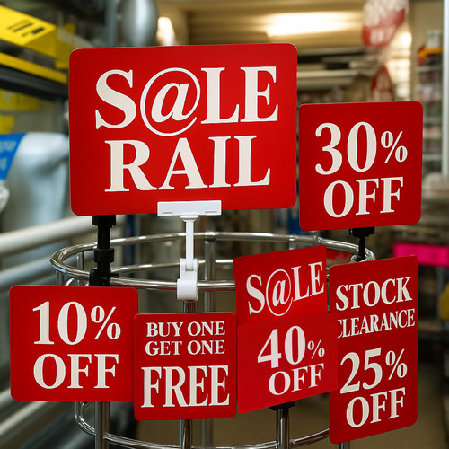Promotional cards retail shop - promotional,