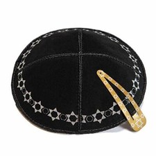 16 cm Jewish Leather Black