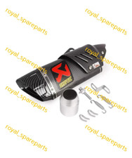 Akrapovic Carbon Sports Silencer Universal For Motorcycle Exhaust Muffler Pipe