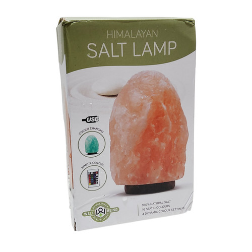Himalayan salt lamp colour - lamp,
