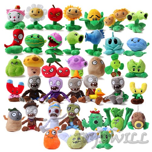 Plants zombies soft plush - plants,