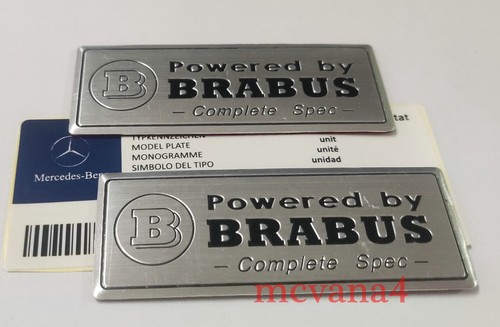 Silver powered brabus - powered,