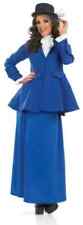 Ladies Blue Victorian Lady &