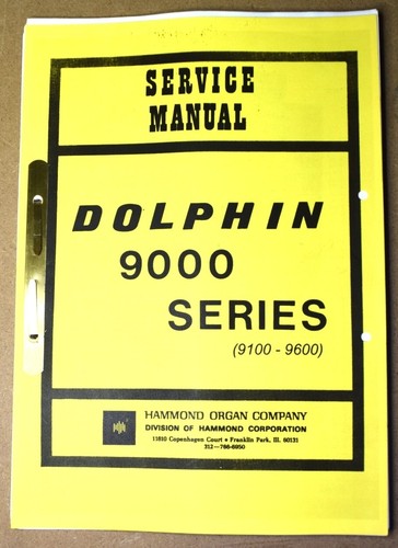 Hammond dolphin 9000 - dolphin,