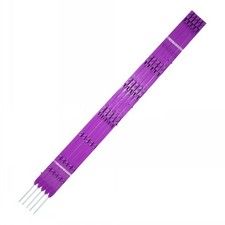 PURPLE 5FT ELECTRIC FENCE POLY POSTS 156cm Tall 4ft 6 Fencing Stake Horse Cattle