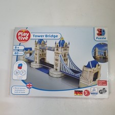 Play-tive Tower Bridge London 3D Jigsaw Puzzle 42cm - Brand New Sealed