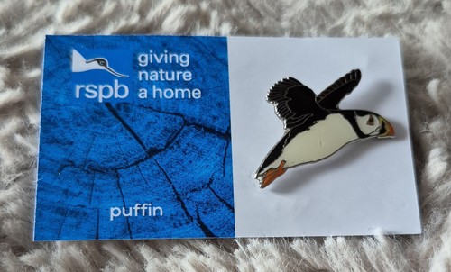 Rspb bird pin - rspb, puffin