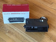 Sony Flip Clock Vintage Radio Alarm Restored 220v 50Hz Europe Asia Australia