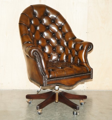 Vintage restored brown leather - vintage,