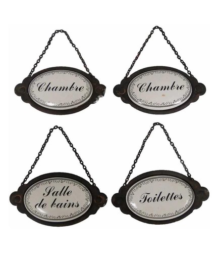 Metal room plaque home sign - home,