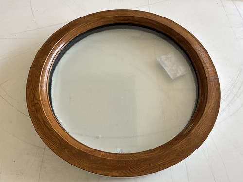 600mm circle round upvc - upvc, clear