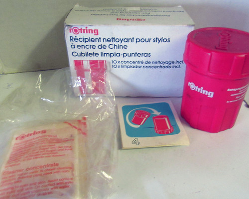 Rotring pen cleaning unit art - rotring,