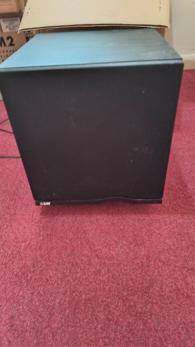 Asw500 subwoofer black - b&w,