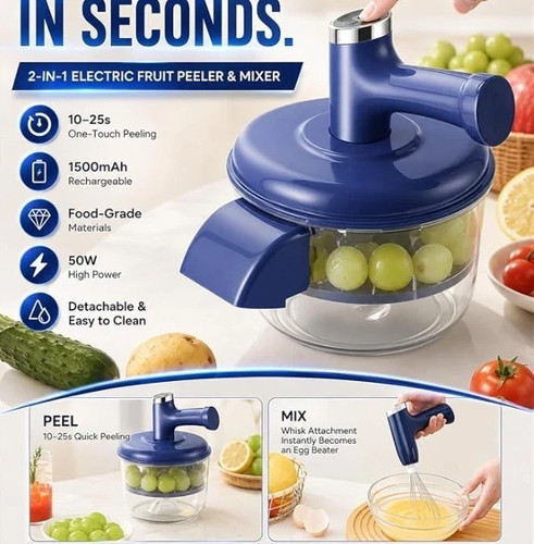 Electric food garlic - electric, peeler