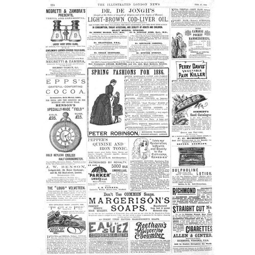 Victorian adverts opera - adverts,