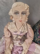 FRENCH Boudoir Doll  1920s Original Clothes 32inchs Tall  'FLEUR' Real Hair