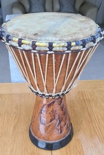 Djembe Red Gold Green Drum