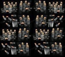 5 10 20 SMALL GLASS BOTTLES