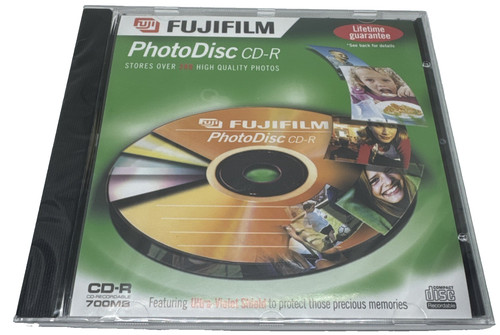 Fujifilm photo disc 700mb - fujifilm,