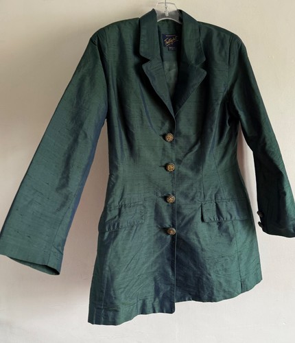 Monsoon twilight green - twilight, silk