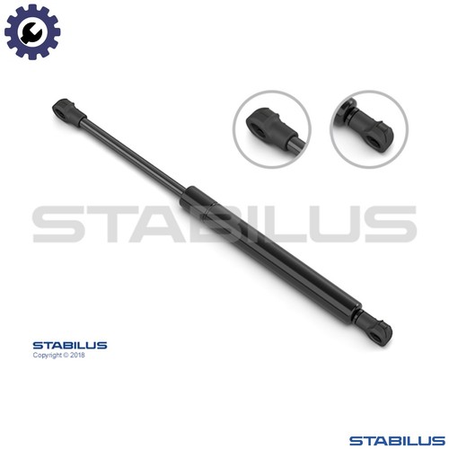 Gas spring bootcargo area - spring,