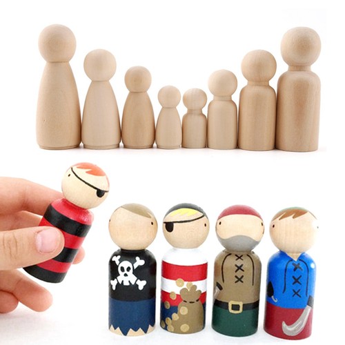 20pcs 65mm wooden peg - 20pcs,