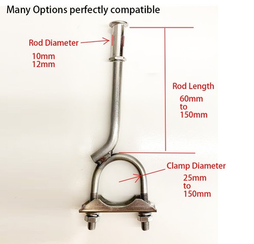 Universal stainless adjustable - stainless,