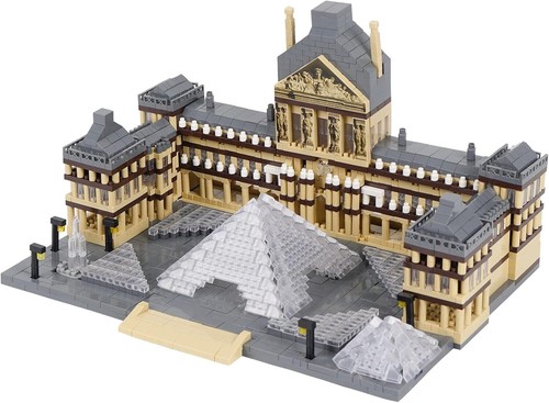 Louvre building block set - louvre,
