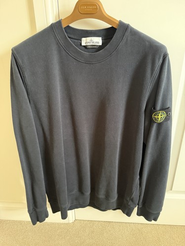 Stone island navy - navy, crewneck