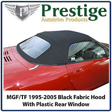 MGF MGTF Car Hood Hoods Soft Top Tops Roof Roofs Black Mohair 1995-2005